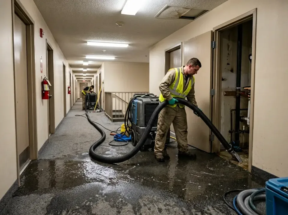multi-unit-apartment-hallway-f-005 — frequently asked questions, Emergency Burst Pipe Water Extraction & Removal in Shawnee,…